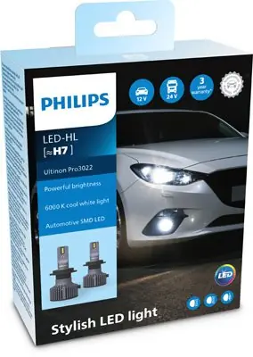 Żarówka, reflektor dalekosiężny PHILIPS 11972U3022X2 Nowy
