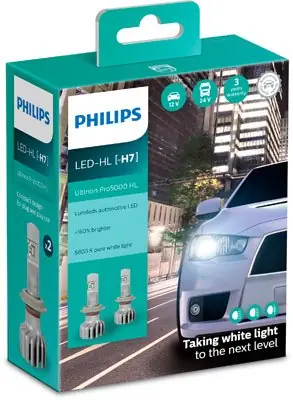 Żarówka, reflektor dalekosiężny PHILIPS 11972U50CWX2 Wysoka jakość