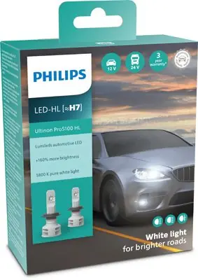Żarówka, reflektor dalekosiężny PHILIPS 11972U51X2 Premium