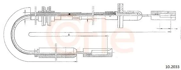 Do wyczerpania zapasów Cięgło, sterowanie sprzęgłem COFLE 10.2033