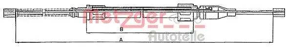 Tani Cięgło, hamulec postojowy METZGER 10.745
