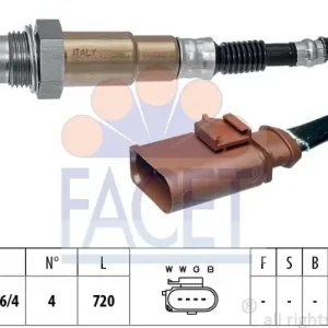 Zniżka Sonda lambda FACET 10.8536