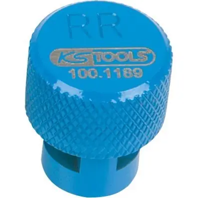 Łatwy zwrot RDKS/ TPMS ODPOWIETRZACZ OPON, NIEBIESKI