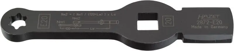 Darmowa dostawa KLUCZ UDAROWY TORX Z 2 POWIERZCHNIAMI UD