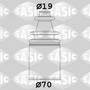 Zestaw osłon, wał napędowy SASIC 2873683 Ograniczona ilość