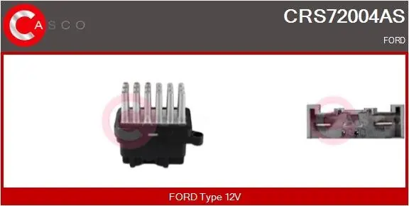 Bestseller Opornik, wentylator wewnętrzny CASCO CRS72004AS