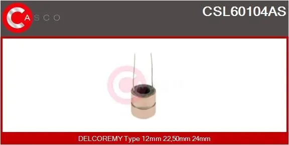 Bezpieczne zakupy Pierścień ślizgowy, alternator CASCO CSL60104AS