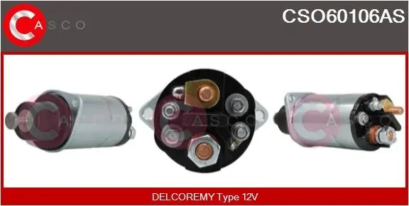 Zniżka Włącznik elektromagnetyczny, rozrusznik CASCO CSO60106AS