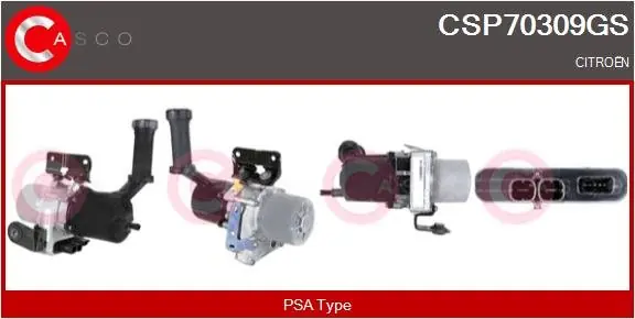Bezpieczne zakupy Pompa hydrauliczna, układ kierowniczy CASCO CSP70309GS