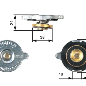 Oferta limitowana Korek, chłodnica GATES RC111