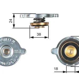 Darmowa dostawa Korek, chłodnica GATES RC113