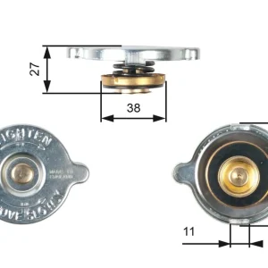 Bestseller Korek, chłodnica GATES RC116