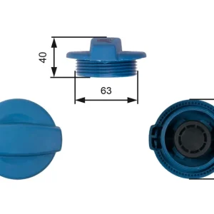 Wyjątkowa oferta Pokrywa, zbiornik płynu chłodzącego GATES RC237