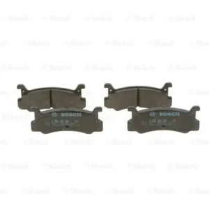 Sklep Wazcar  Karta produktu: BOS 0986460080 BOSCH Klocki hamulcowe MAZDA 323 85-89 TYŁ /BOSCH/ (!) Cena promocyjna