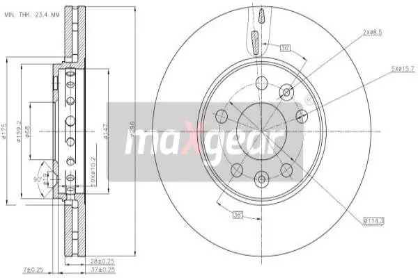 Oferta czasowa TARCZA HAM. OPEL P. VIVARO 1,6 CDTI 14-/MASTER 14-
