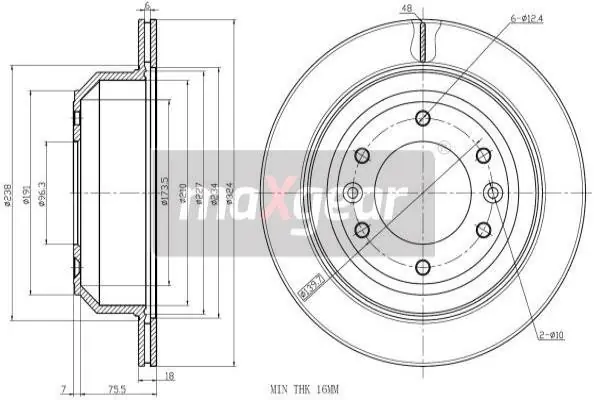 Dodaj do koszyka TARCZA HAM. HYUNDAI T. H-1 08-