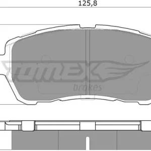 KLOCKI HAMULC. FORD FIESTA VI 08- Cena promocyjna