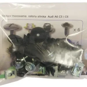 Do wyczerpania zapasów ZESTAW MOCOWANIA OSŁON SILNIKA AUDI