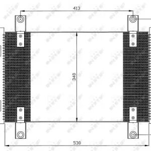 Chłodnica klimatyzacji NRF 35501 6455CG Bestseller